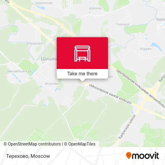 Терехово map