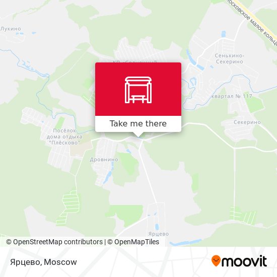 Ярцево map