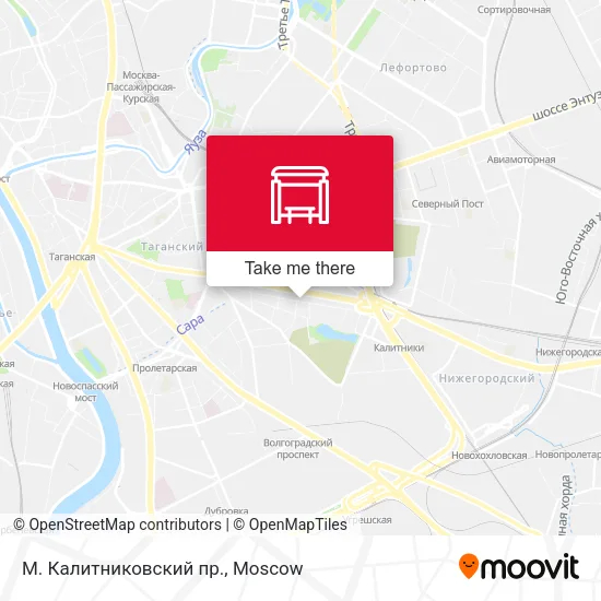 М. Калитниковский пр. map
