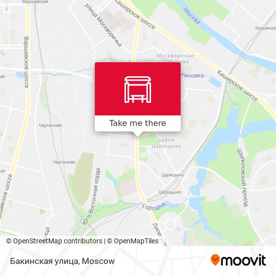 Бакинская улица map