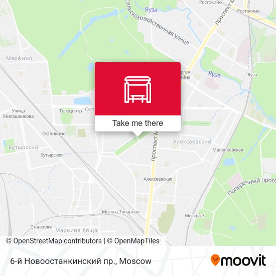 6-й Новоостанкинский пр. map