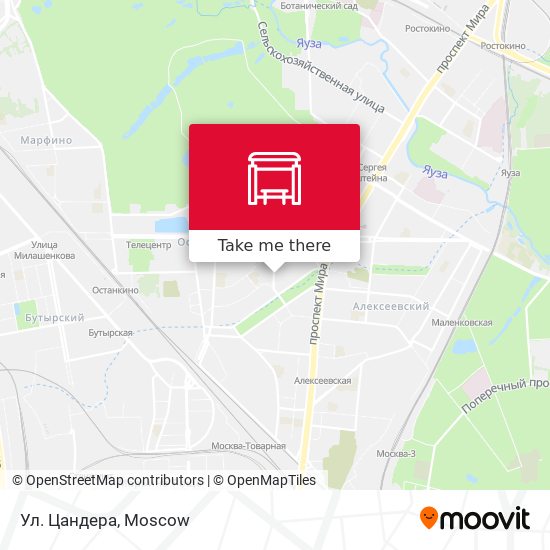 Ул. Цандера map