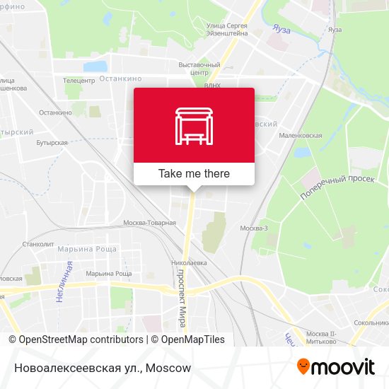 Новоалексеевская ул. map