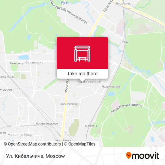 Ул. Кибальчича map