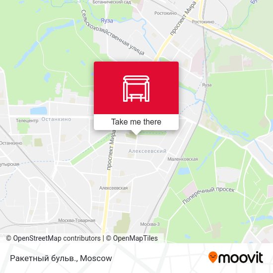 Ракетный бульв. map