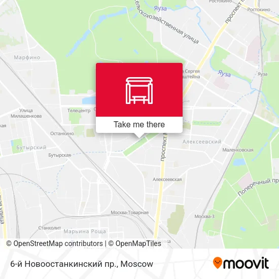 6-й Новоостанкинский пр. map