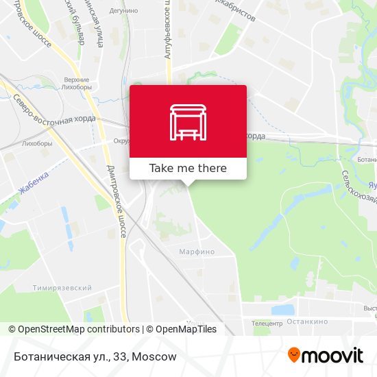 Ботаническая ул., 33 map