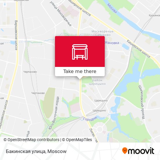 Бакинская улица map