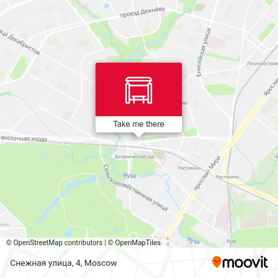Снежная улица, 4 map