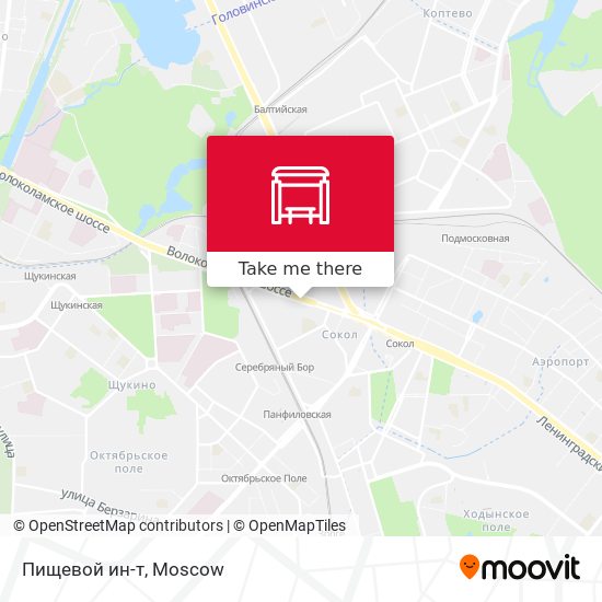 Пищевой ин-т map