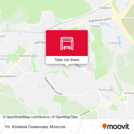Ул. Юлиана Семенова map