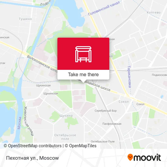 Пехотная ул. map