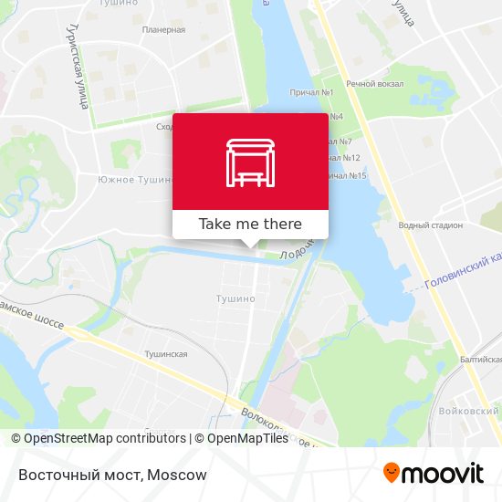 Восточный мост map