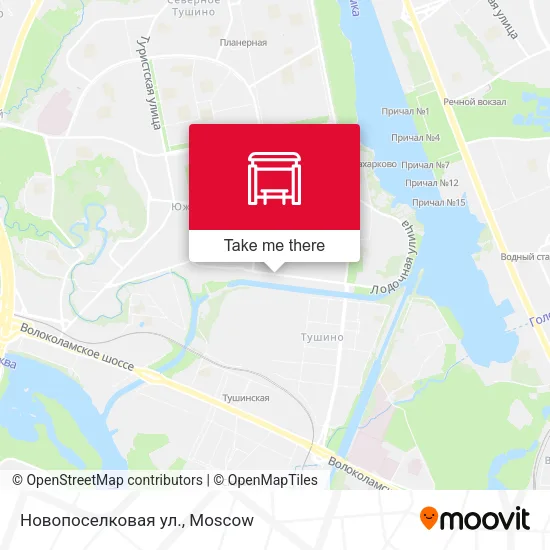 Новопоселковая ул. map