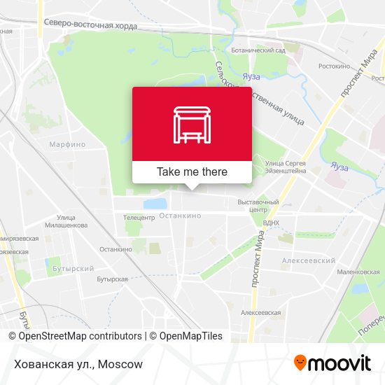 Хованская ул. map