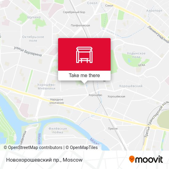 Новохорошевский пр. map