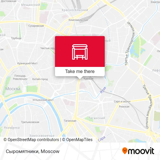 Сыромятники map