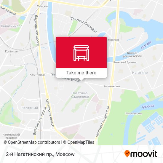 2-й Нагатинский пр. map