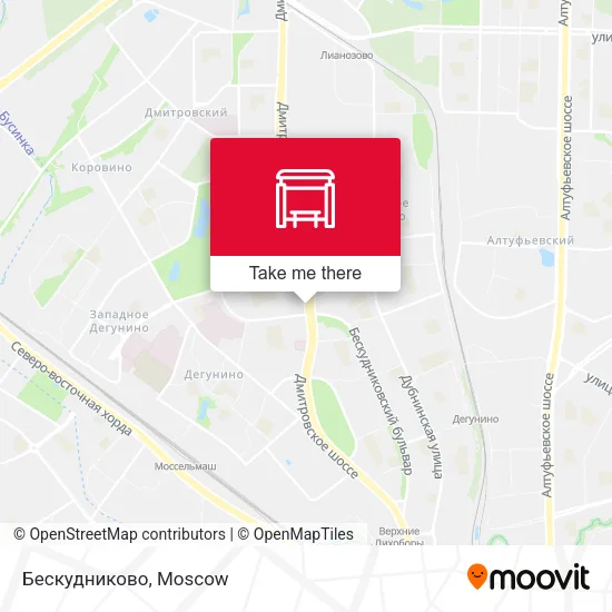 Бескудниково map