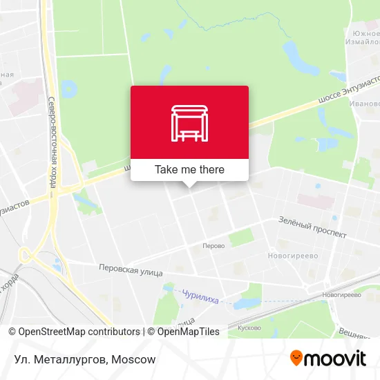 Ул. Металлургов map