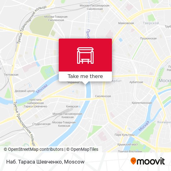 Наб. Тараса Шевченко map