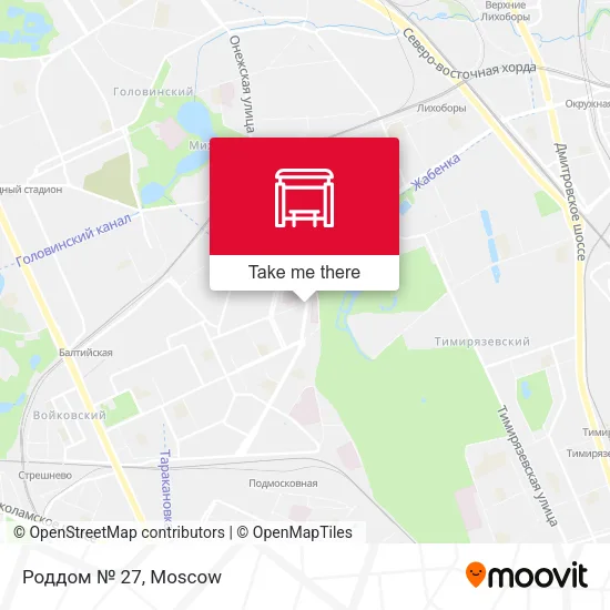 Роддом № 27 map