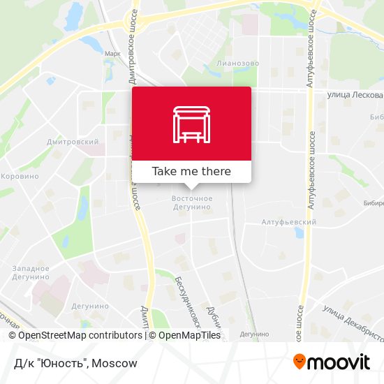 Д/к "Юность" map