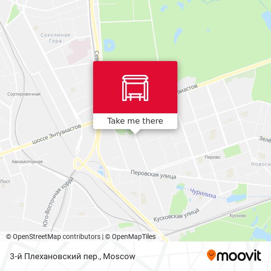 3-й Плехановский пер. map