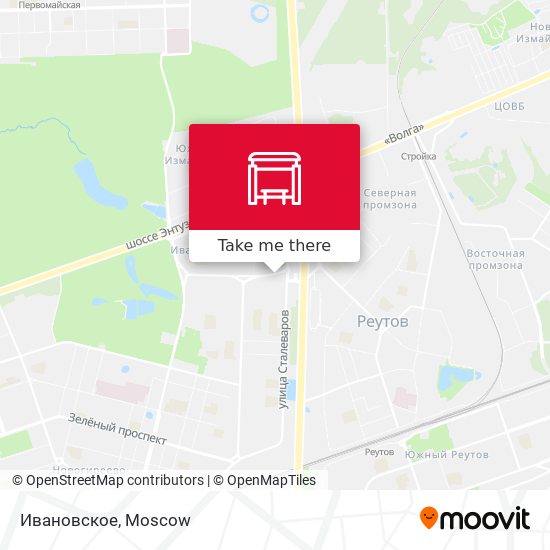 Ивановское map