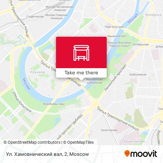 Ул. Хамовнический вал, 2 map