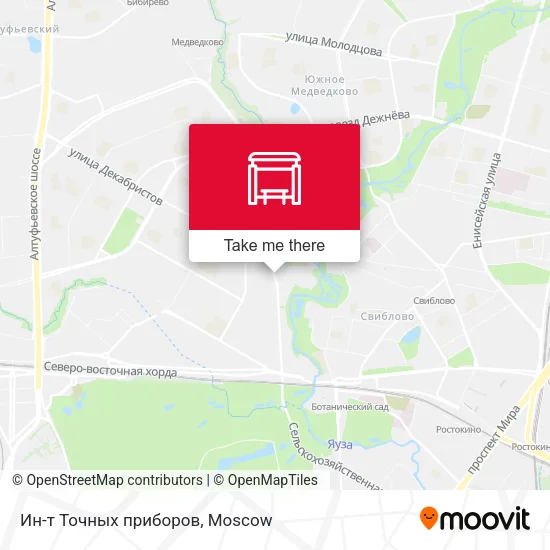 Ин-т Точных приборов map