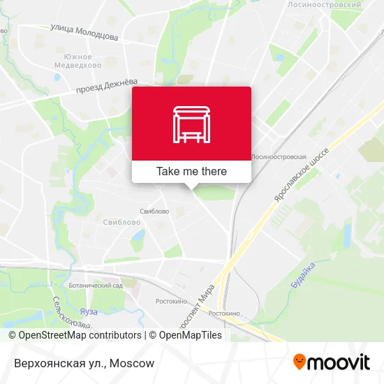 Верхоянская ул. map