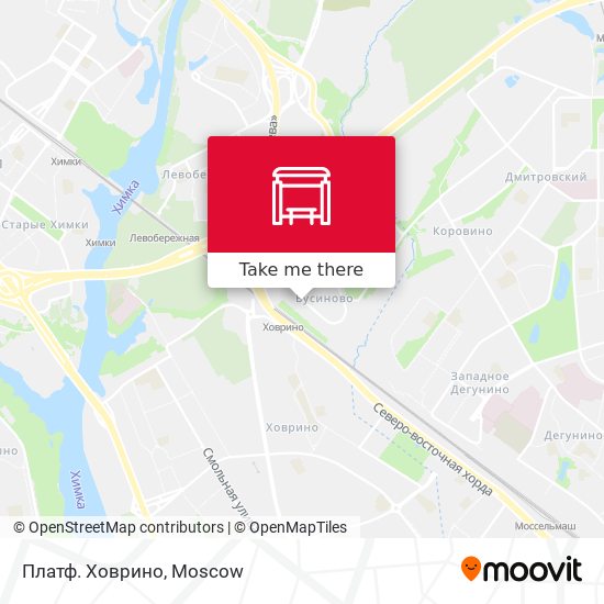 Платф. Ховрино map