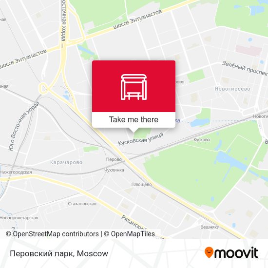 Перовский парк map