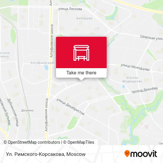 Ул. Римского-Корсакова map