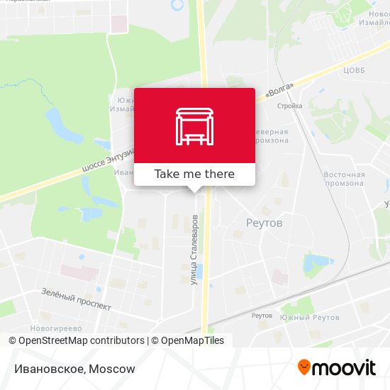 Ивановское map