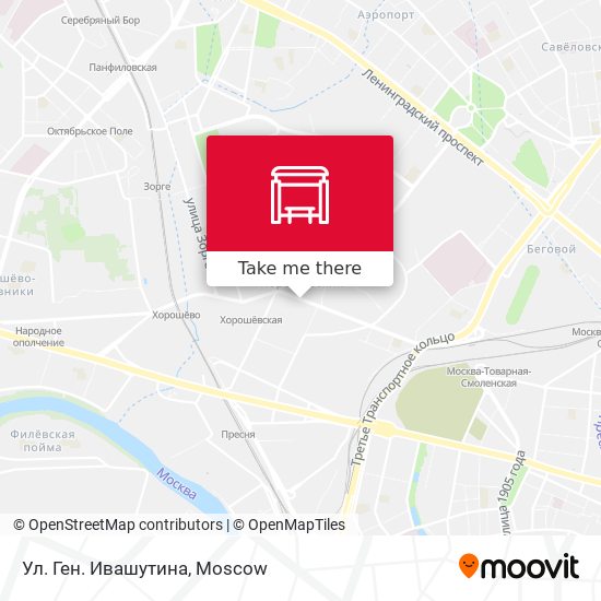 Ул. Ген. Ивашутина map