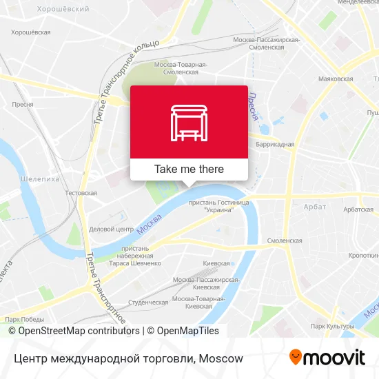 Центр международной торговли map