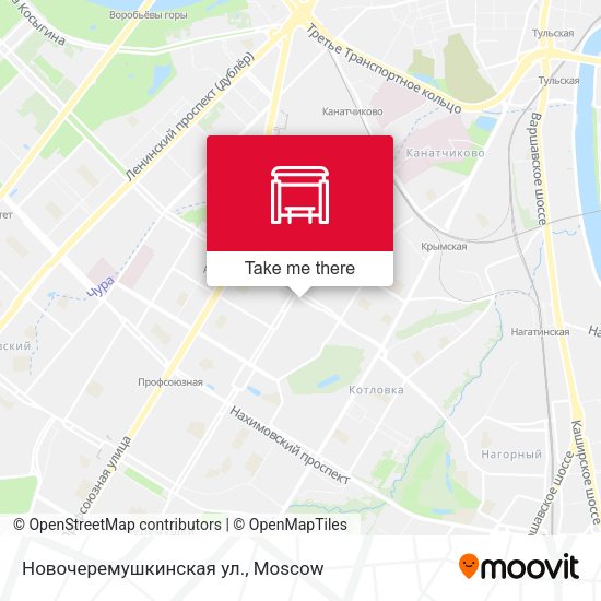 Новочеремушкинская ул. map