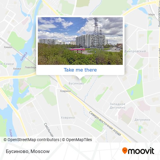 Бусиново map