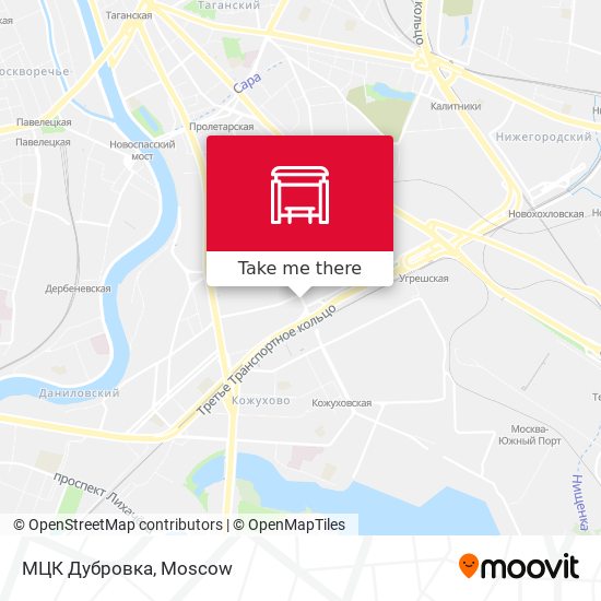 МЦК Дубровка map