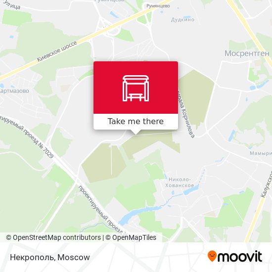 Некрополь map