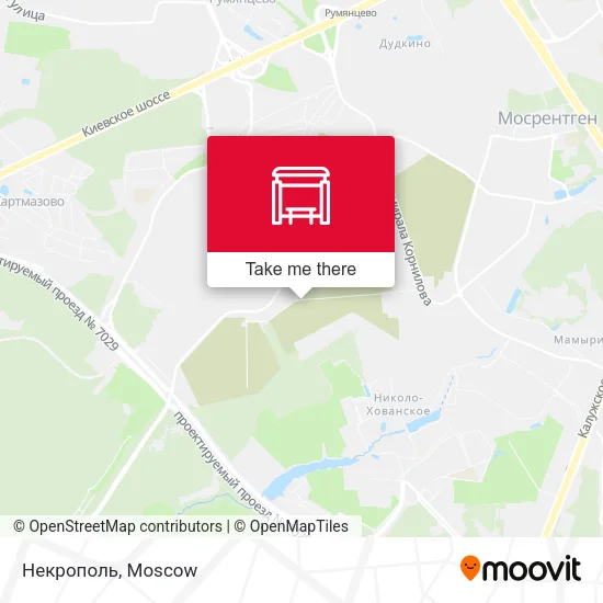 Некрополь map