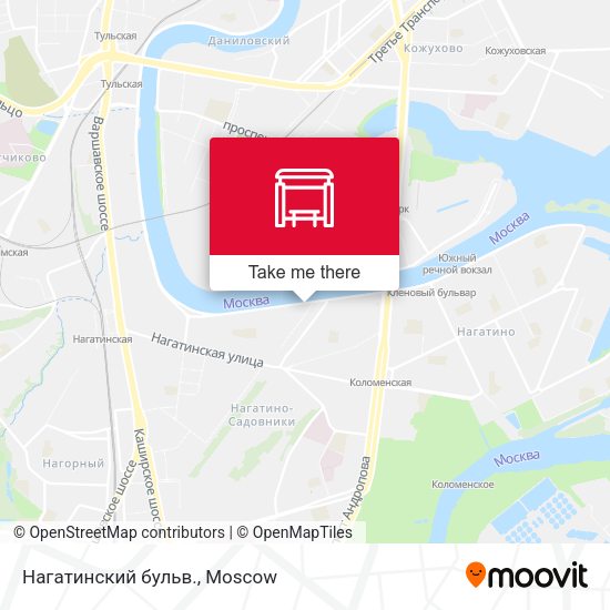 Нагатинский бульв. map