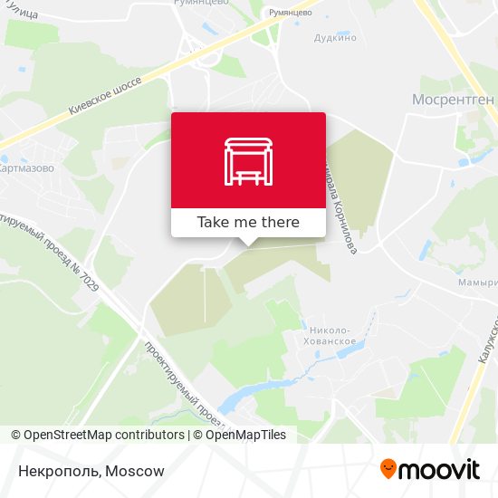 Некрополь map
