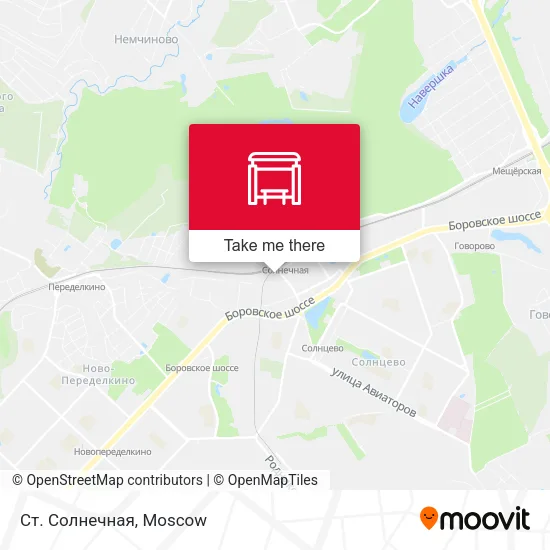 Ст. Солнечная map