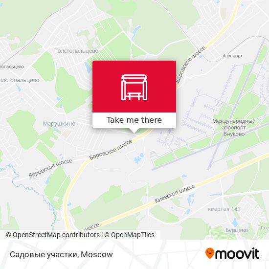 Садовые участки map