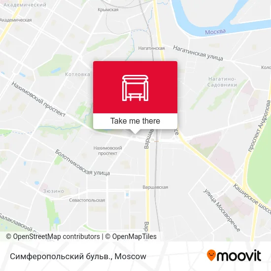 Симферопольский бульв. map
