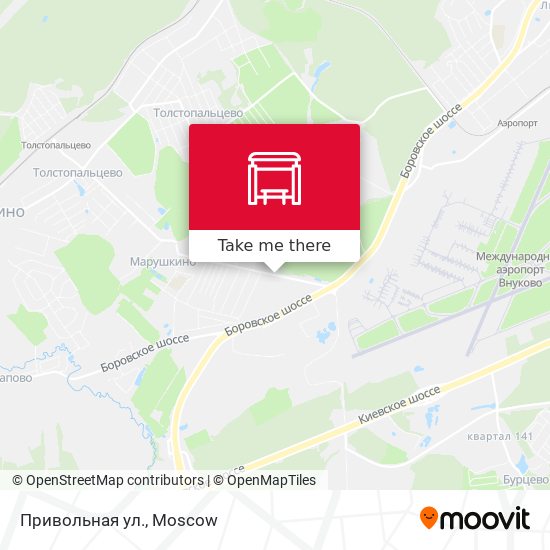 Привольная ул. map