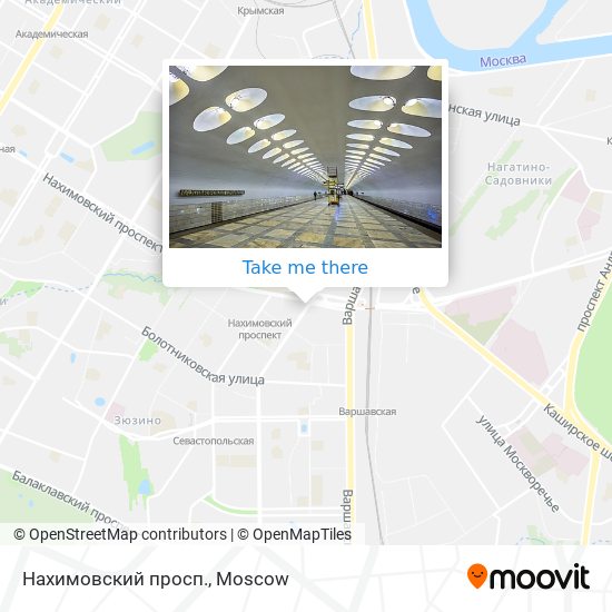 Нахимовский просп. map